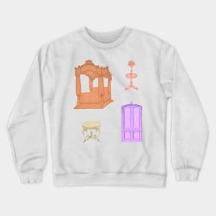 Retro Furnitures Set Crewneck Sweatshirt